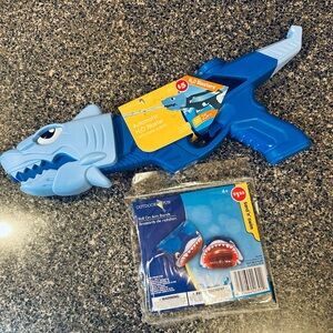 Shark Water Blaster with Arm Swimmies Bundle